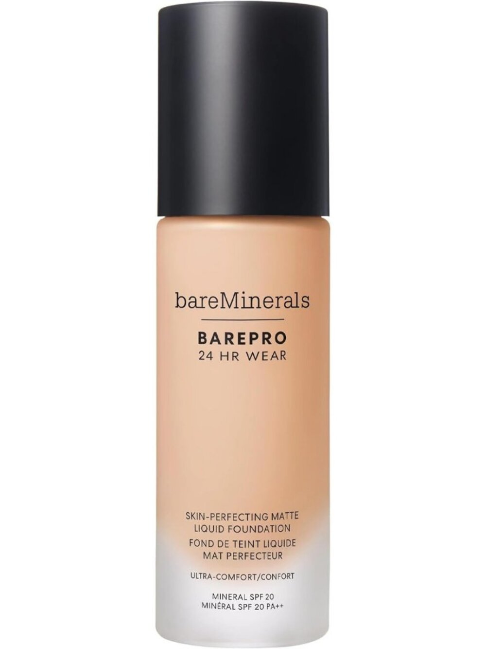 Matte Liquid Foundation with SPF 20, Light 27C, Long-Lasting Coverage, 1 oz